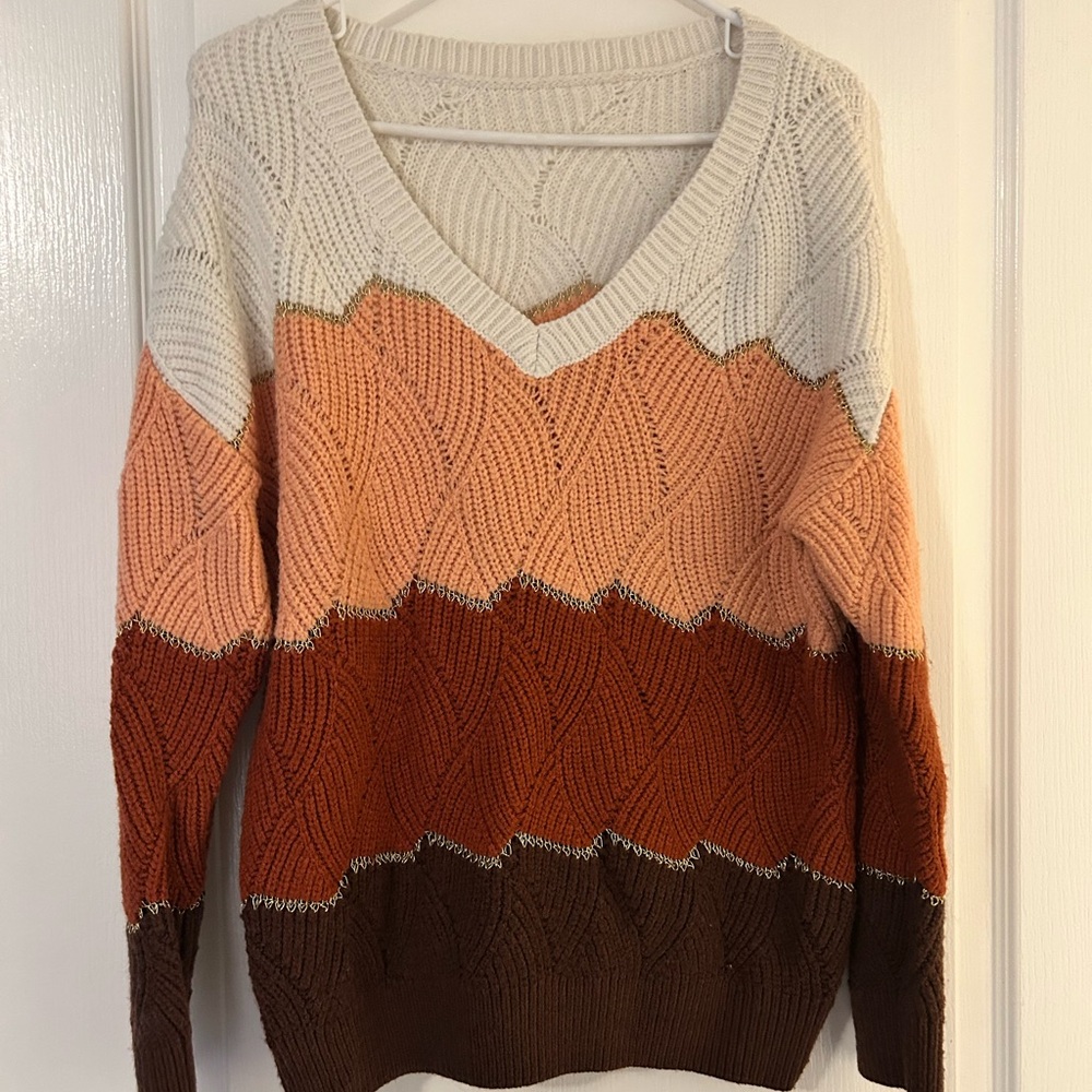 2 for $20 EUC Colorblock Sweater